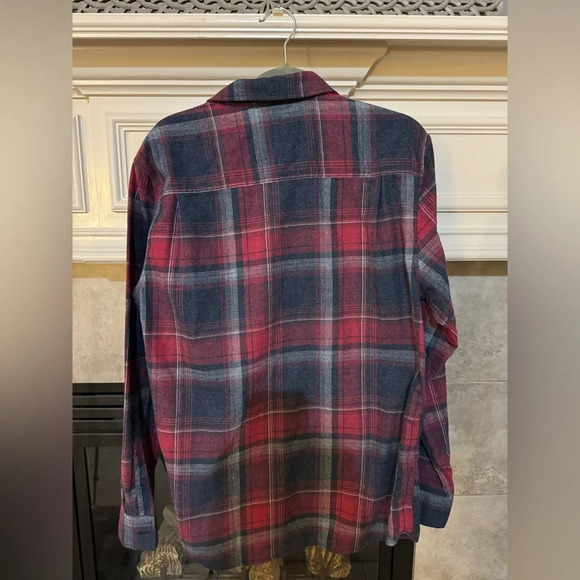 WEATHERPROOF Men's Men's Flannel Button Down Long Sleeve Shirt ~ Size M - Picture 4 of 5